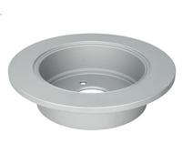 Disque de frein ATE 24.0110-0312.1 arrière, plein, 1 pièce