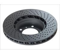 ATE Disque de frein 24.0128-0131.1 Avant ventilé à haute teneur en carbone 1 pièce