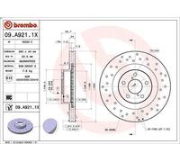 1X Disque de frei BREMBO 9.A921.1X pour SUBARU XV (_GP_) 2 2012-2017