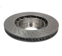 Disque de frein BREMBO 09D93011 avant, ventilé, à haute teneur en carbone, 1 pièce