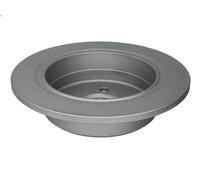 Disque de frein ATE 24.0110-0150.1 arrière, plein, 1 pièce