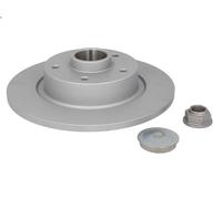 Disque de frein ATE 24.0111-0180.2 arrière, plein, 1 pièce