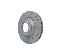 ATE Disque de frein 24.0134-0115.1 Ventilé avant gauche compatible Porsche 911 (997)
