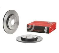 Disque de frein BREMBO 08N12311 arrière, plein, 1 pièce