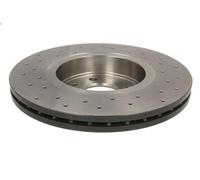 1X Disque de frein BREMBO 09.8137.2X pour RENAULT CLIO II (BB_, CB_) 2 2000-2009