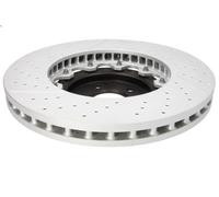 Disque de frein BREMBO 9976423 avant, ventilé, rainuré, à haute teneur en carbone, 1 pièce