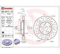 1X Disque de frein BREMBO 09.A417.1X LEXUS ES (_V6_) 2.5 2012-2018