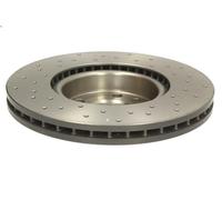 Disque de frein BREMBO 09A4271X avant, perforé, ventilé, perforé, 1 pièce