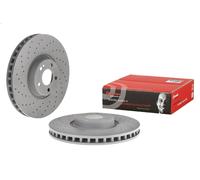 Disque de frein BREMBO 09D52413 avant, ventilé, à haute teneur en carbone, 1 pièce