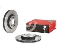 Brembo Disque de frein 09D62411 avant, ventilé, haute teneur en carbone, 1 pièce