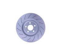 1x Disque de frein HELLA 8DD 355 126-341 convient pour MERCEDES-BENZ