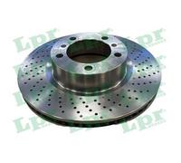 1x Disque de frein LPR P2038V convient pour PORSCHE