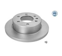 1x Disque de frein MEYLE 015 523 0049/PD convient pour MERCEDES-BENZ