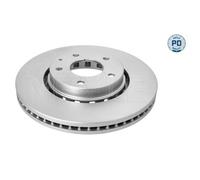 1x Disque de frein MEYLE 35-83 521 0044/PD convient pour MAZDA