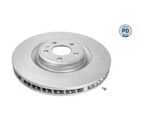 1x Disque de frein MEYLE 483 521 0013/PD convient pour PORSCHE