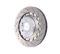 1x Disque de frein SHW Performance BRR48254 convient pour BMW