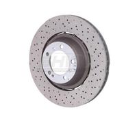 1x Disque de frein SHW Performance PRR49918 convient pour PORSCHE
