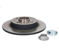 Disque de frein TRW DF2059BS arrière, plein, 1 pièce