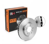 1x Disque de frein ventilé Avant Droite=Gauche GH-404810