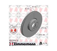 ZIMMERMANN 150.2914.32 Disque de frein