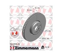ZIMMERMANN 150.2915.20 Disque de frein