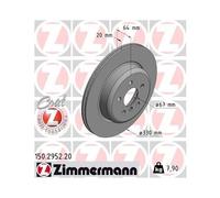 ZIMMERMANN Disque de frein 150.2952.20