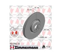 1x Disque de frein ZIMMERMANN 150.2962.32 convient pour BMW