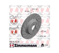 ZIMMERMANN 150.3475.70 Disque de frein