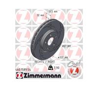 ZIMMERMANN 460.1589.54 Disque de frein