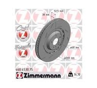 ZIMMERMANN Disque de frein 460.4530.75 pour Porsche