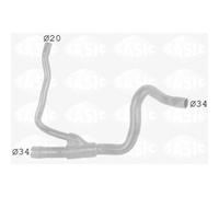 Sasic Durite de radiateur 3406343 gauche inférieur convient pour OPEL