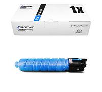 1x Eurotone Toner pour Ricoh MP C401srsp C300 C400 C401sp C401spf C401zsp C400sr C401zsrsp C300sr C300ht C300hw remplace 841300 841551 Cyan