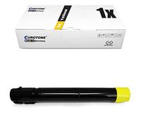 1x Eurotone Toner pour Xerox Workcentre 7120 7125 7220 7225 S T i remplace 6R01458 6R1458 Jaune