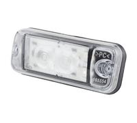Hella Feu de position 2PF 009 514-001 – LED 24V, montage encastré, lentille claire (avant)