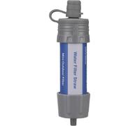 1x filtre à eau tragique pour l'extérieur, 1x tuyau d'eau, 1x pompe, 1x bouchon, gris, pour la survie et le camping