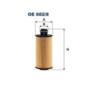 1x Filtre à huile FILTRON OE 682/8 convient pour FIAT