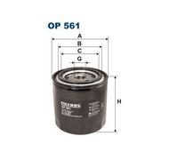 1x Filtre à huile FILTRON OP 561 convient pour FORD PEUGEOT PORSCHE VAG HAKO