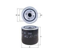 1x Filtre à huile MAHLE OC 288 convient pour CHRYSLER DODGE FORD MAZDA MG