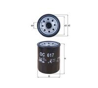 1x Filtre à huile MAHLE OC 617 convient pour HONDA ACURA