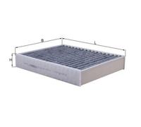 Filtre d'habitacle (filtre à pollen) KNECHT LAK 812