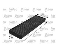 1x Filtre, air de l'habitacle VALEO 698713 convient pour PEUGEOT