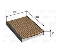 VALEO Filtre Habitacle PROTECT MAX 701032 - Polyphénol avec Charbon Actif (Anti-Allergènes) - Qualité de l'air Valeo: Air pur, protection et bien-être