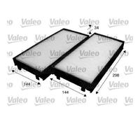 1x Filtre, air de l'habitacle VALEO 715583 convient pour BMW