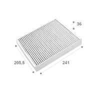 1x Filtre, air de l'habitacle VALEO 715659 convient pour OPEL SAAB VAUXHALL