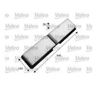 1x Filtre, air de l'habitacle VALEO 716033 convient pour IVECO