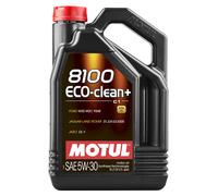 1x Huile moteur Huile moteur 5 litres 8100 Eco Clean+ 5W-30 Motul 109674