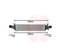 VAN WEZEL - Intercooler (échangeur) 30004658 - Réf. 30004658