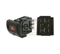 FEBI BILSTEIN Interrupteur de feux de détresse 04719 pour OPEL