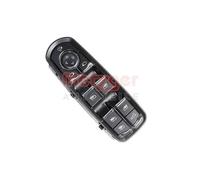1x Interrupteur, lève-vitre METZGER 09161007 convient pour PORSCHE