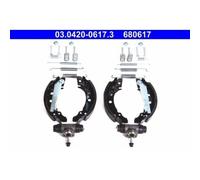 ATE 03.0420-0617.3 Jeu de mâchoires de frein pour AUDI,SEAT,VW